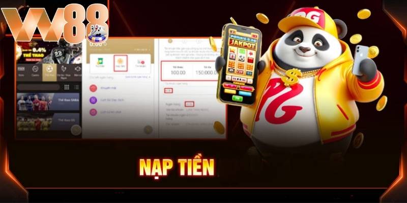 Ngân hàng là hình thức nạp tiền quen thuộc của hội viên